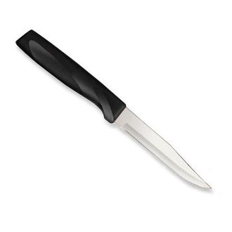 Rada Cutlery 3.875-Inch Serrated Steak Knife Anthem Wave Handle in Black at Nordstrom