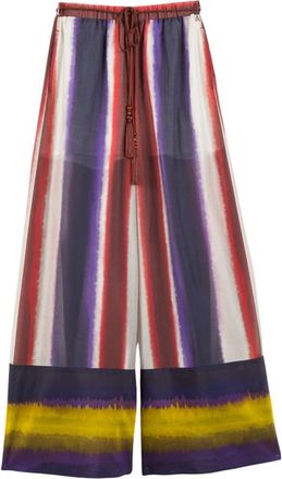 Twinset Pantalone etnico - Dames - Wijde Broeken - Veelkleurig - XS - Broeken