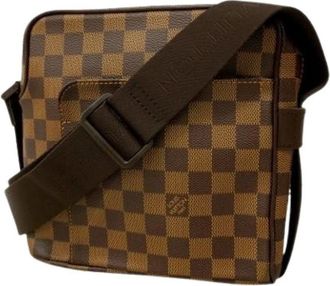 Louis Vuitton Pre-owned Cross Body Bags, female, Brown, Size: ONE SIZE Pre-owned Olav PM Shoulder Bag