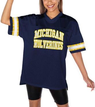 Gameday Couture Womens Gameday Couture Navy Michigan Wolverines Until Kickoff Rhinestone Fashion T-Shirt at Nordstrom, Size Medium