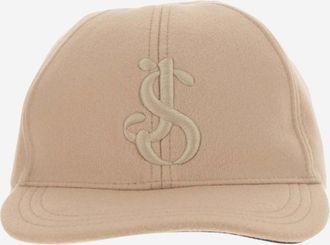 Jil Sander BEIGE BASEBALL CAP