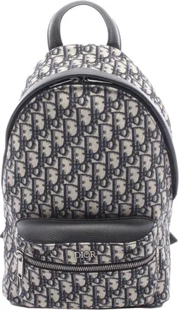 Dior Pre-owned Dior Oblique Canvas Rider Backpack Unisex OHDUIG6LKYX50UQF