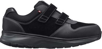Joya Dynamo M Black, Mens Leather Sneaker, Black, 9.5