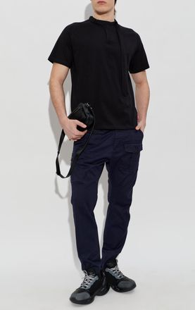 Diesel T-shirt T-KAUKO, Mens, Black