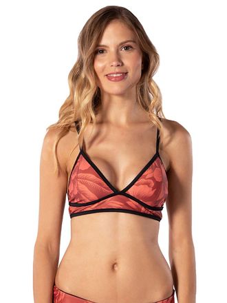 Rip Curl Mirage Ess Tri Bikini Top pink