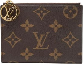 Louis Vuitton Pre-owned Wallets, female, Brown, Size: ONE SIZE Pre-owned Monogram Canvas Wallet