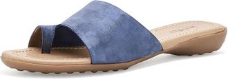 Vaneli Tallis Womens Sandals Navy Lisa : 8.5 N (AA), Leather