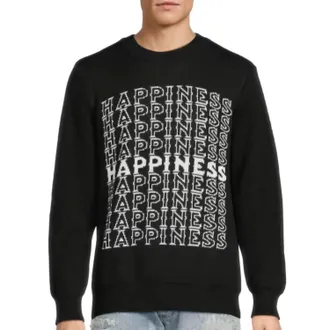 Wesc Happiness Sweater In Black