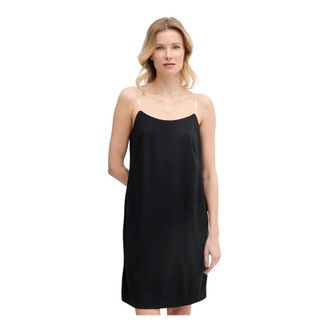 DKNY Dkny, Dames, Jurken, Zwart, Maat: S Poliester