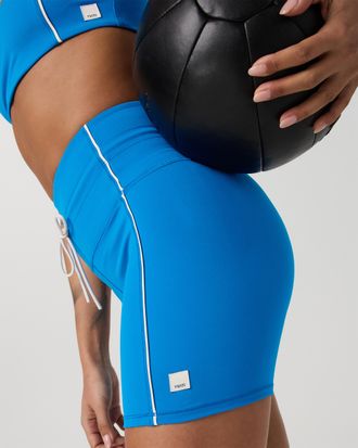 Vuori Clothing Daily Piped Shorts 5 | Regatta Blue | XS, Size Extra Small