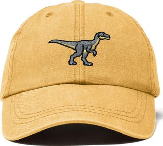 Dalix Velociraptor Dad Cap in Washed Gold at Nordstrom