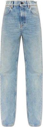 Golden Goose Jeans, Dames, Blauw, W28, Katoen, Straight-leg Jeans