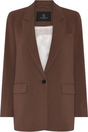 Bruuns Bazaar Cindy Sus Frida Blazer - Dames - Blazers - Bruin - XS - Jassen