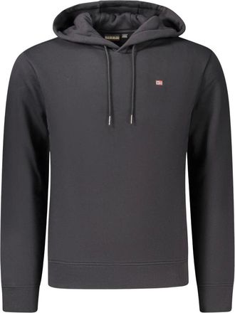 Napapijri Balis Winter Hoodie - Heren - Sweatshirts & Hoodies - Zwart - Maat: XL Katoen