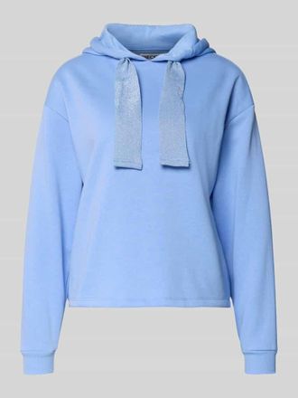 Pieces Regular Fit Hoodie aus Baumwoll-Mix Modell CHILLI in Hellblau, Gr&ouml;&szlig;e XS