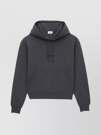 Saint Laurent hoodie cotton drawstring hood