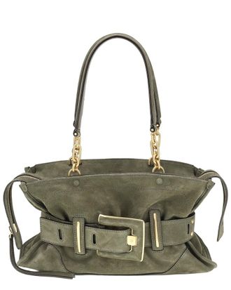 Balmain Anthem Leather Shoulder Bag