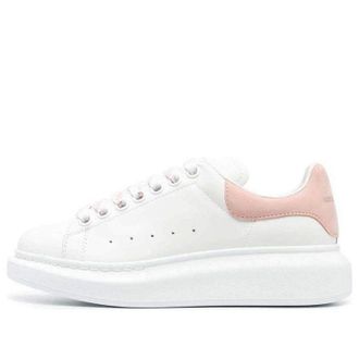 Alexander McQueen (WMNS) Alexander McQueen Oversized Low-Top Sneakers White Pink 718139WHGP78965