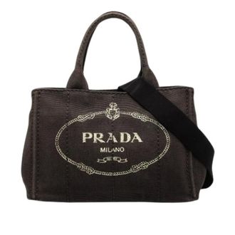 Prada Borsa a mano Pre-owned in tela - - Pre-owned - Donna - Marrone - ONE SIZE