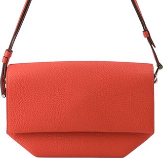 Herm&egrave;s Pre-owned Womens Taurillon Novillo Opli 24 - Orange Leather - One Size