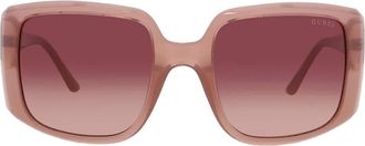 Guess Brown Gradient Square Ladies Sunglasses GU00097 57F 53