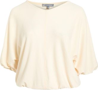 Wit & Wisdom Elbow Sleeve Blouson Top in Ecru at Nordstrom, Size 1X