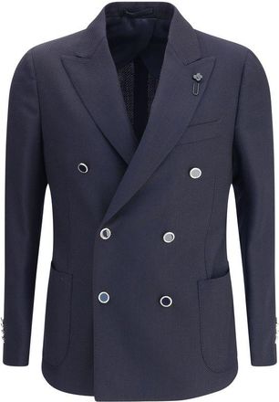 Lardini Double-breasted Mens Blazer
