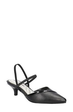 Easy Street Uunna Slingback Pump in Black at Nordstrom Rack, Size 5.5