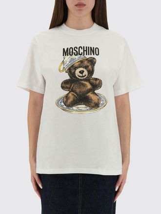 Moschino T-shirt in cotone stampata Moschino Couture