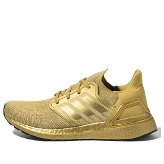 adidas Ultraboost_20 Marathon Running Shoes Gold FY3448