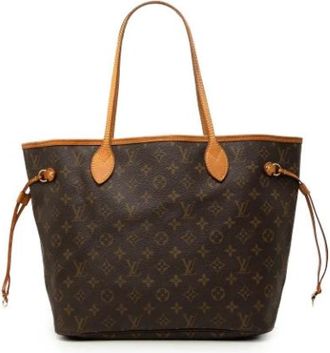 Louis Vuitton Pre-owned Neverfull MM - Dames - Vintage Shopper - Bruin - ONE Size - Leer - Vintage