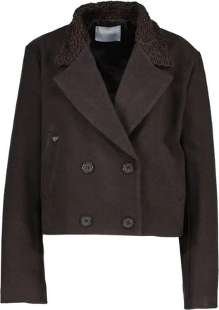 Am&eacute;lie & Am&eacute;lie Iris Jacket - Dames - Blazers - Bruin - L/Xl - Jassen