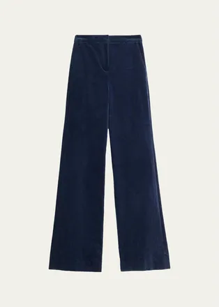 Veronica Beard Holt Corduroy Flare Pants