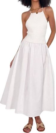 FRNCH Isilda Maxi Dress In Creme