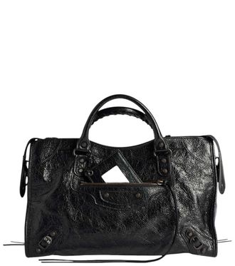 Balenciaga Black Le City Medium Tote