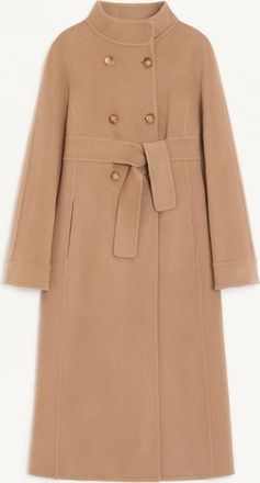 Valentino Cappotto In Double Kashmir Donna CAMMELLO 36