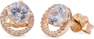 Pandora Sparkling Round Halo Stud Earrings