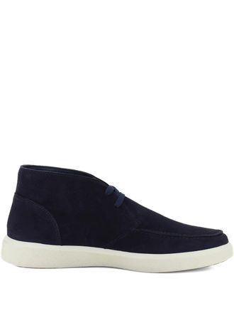Boggi Milano Cirrus suede desert boots - men - Calf Suede/Calf Suede/Rubber - 11 - Blue