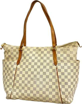 Louis Vuitton White Tote Bag (Pre-Owned)