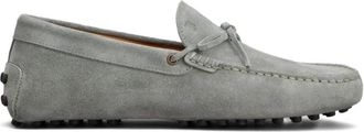 Tod's Flat schoenen Grijs - Heren - Loafers - Grijs - 40 EU - Schoenen