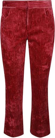 Isabel Marant Dames, Broeken, Roze, Maat: XS Katoen