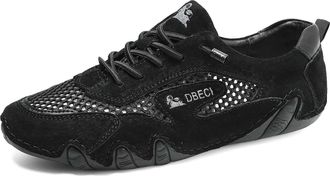 Generic Mens Casual Shoes 2025 Business Rib Runner Sportschuhe Breathable Lightweight Trainer Beach Barefoot Trainers Non-Slip Walking for Men A Must-Have Fas