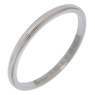 Cartier Platinum Platinum 950 Band Ring (Pre-Owned)