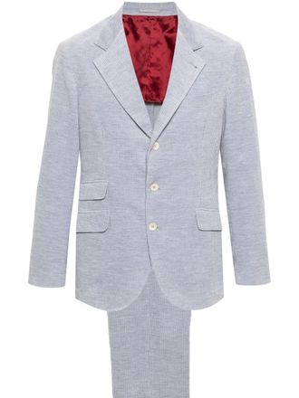 Brunello Cucinelli corduroy suit - Grey