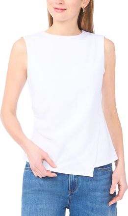 Vince Camuto Asymmetric Knit Top in New Ivory at Nordstrom, Size Xx-Small