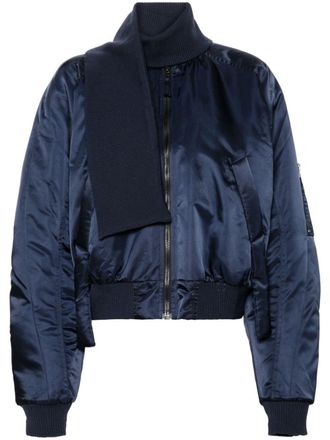 Ottolinger Bomber con inserti - Blu