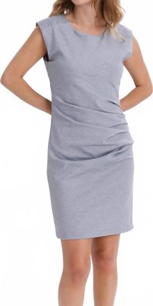 Kaffe India Cocktail Bodycon Dress In Grey