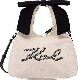 Karl Lagerfeld Donna, Borse, Bianco, Taglia unica, new