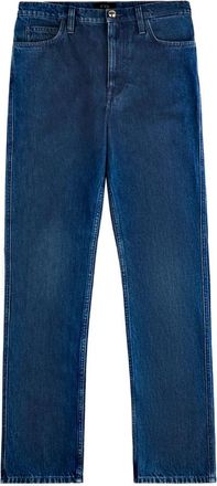 Fay Stonewashed Denim Sigaret Jeans - Dames - Regular Fit Jeans - Blauw - W27 - Denim - Jeans