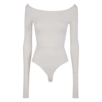 Entire studios Scoop Neck Bodysuit - Dames - Bodies - Beige - Xl/2Xl - Tops